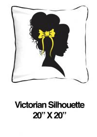 Victorian Silhouette Yellow